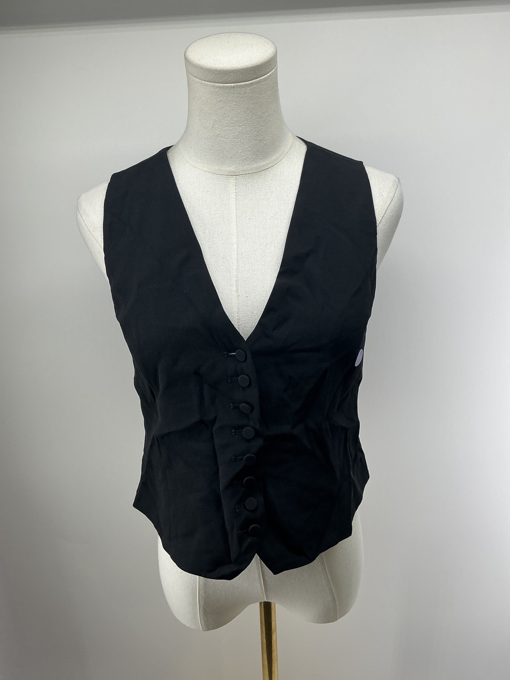 Fluid Crepe Vest
